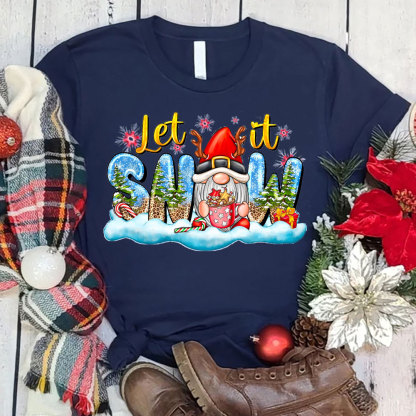 Let It Snow Christian T-Shirt