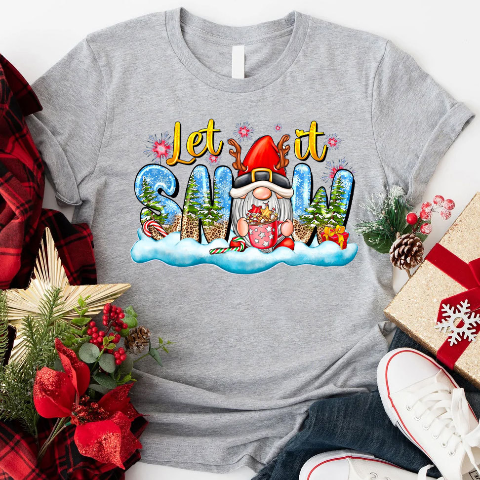Let It Snow Christian T-Shirt