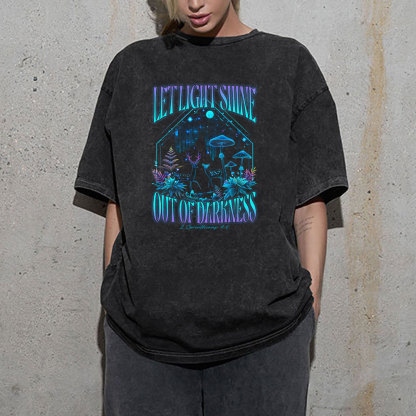 Let Light Shine Out Of Darkness Christian T-Shirt