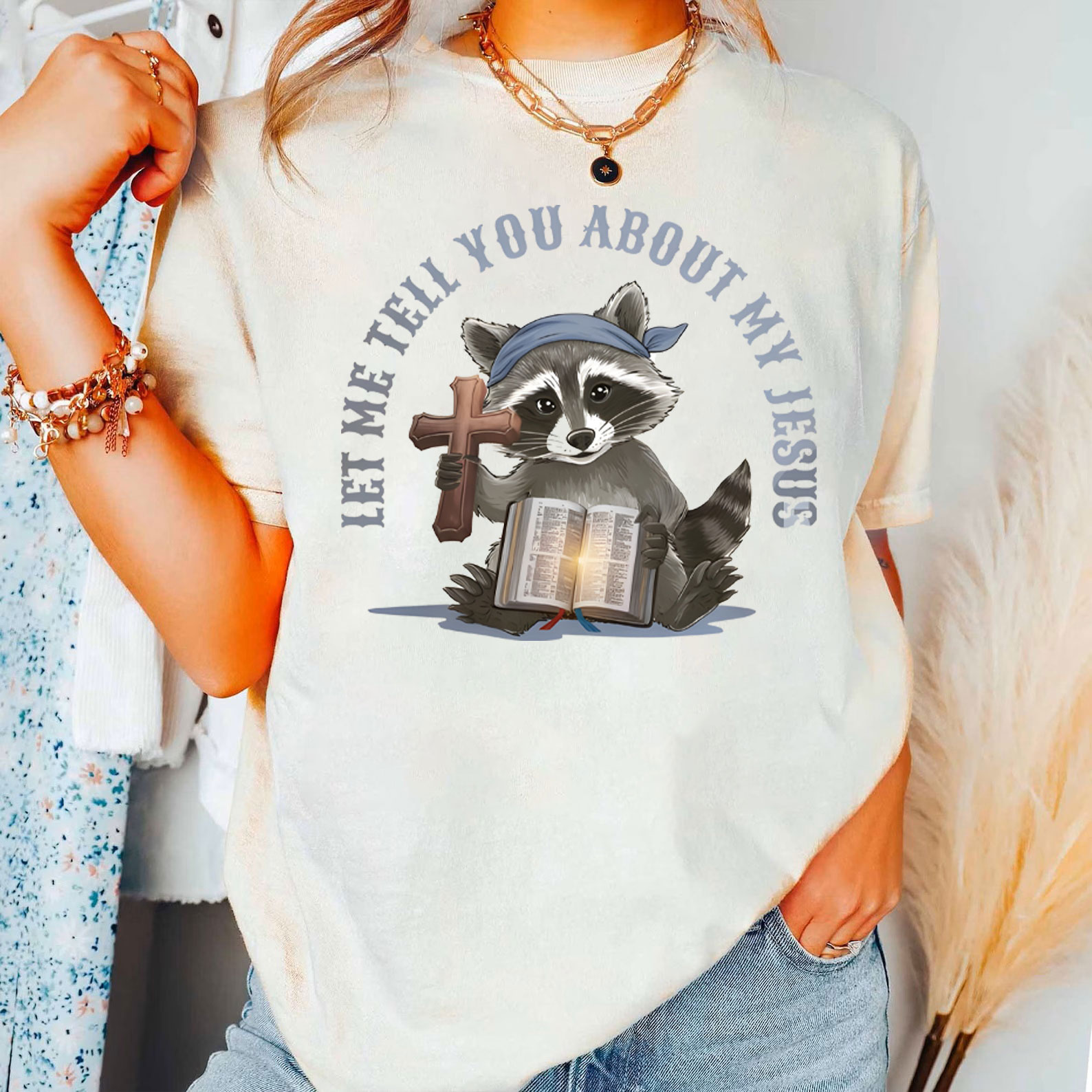 Let Me Tell You About My Jesus Christian T-Shirt