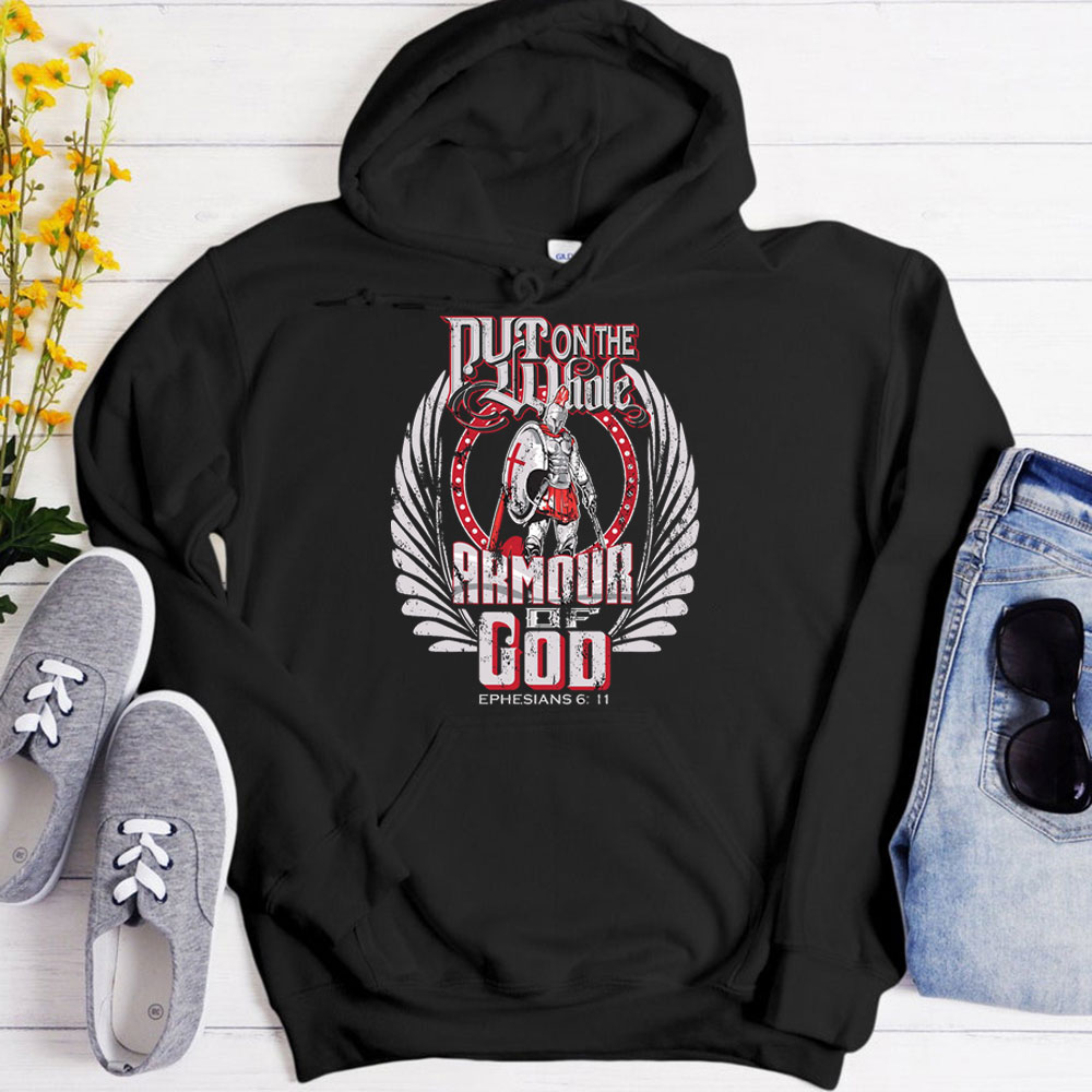 Let The Crusade Begin Deus Vult Christian Hoodie