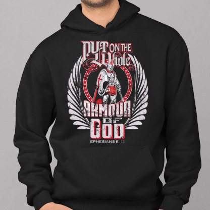 Let The Crusade Begin Deus Vult Christian Hoodie