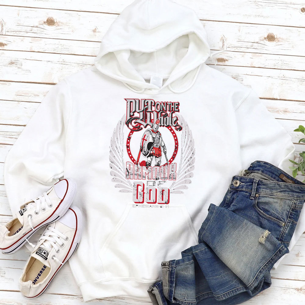 Let The Crusade Begin Deus Vult Christian Hoodie