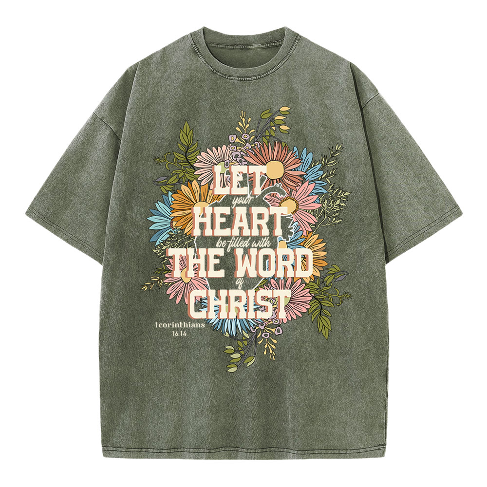 Let the Word Of Christ T Shirt Let the Word Of Christ T Shirt