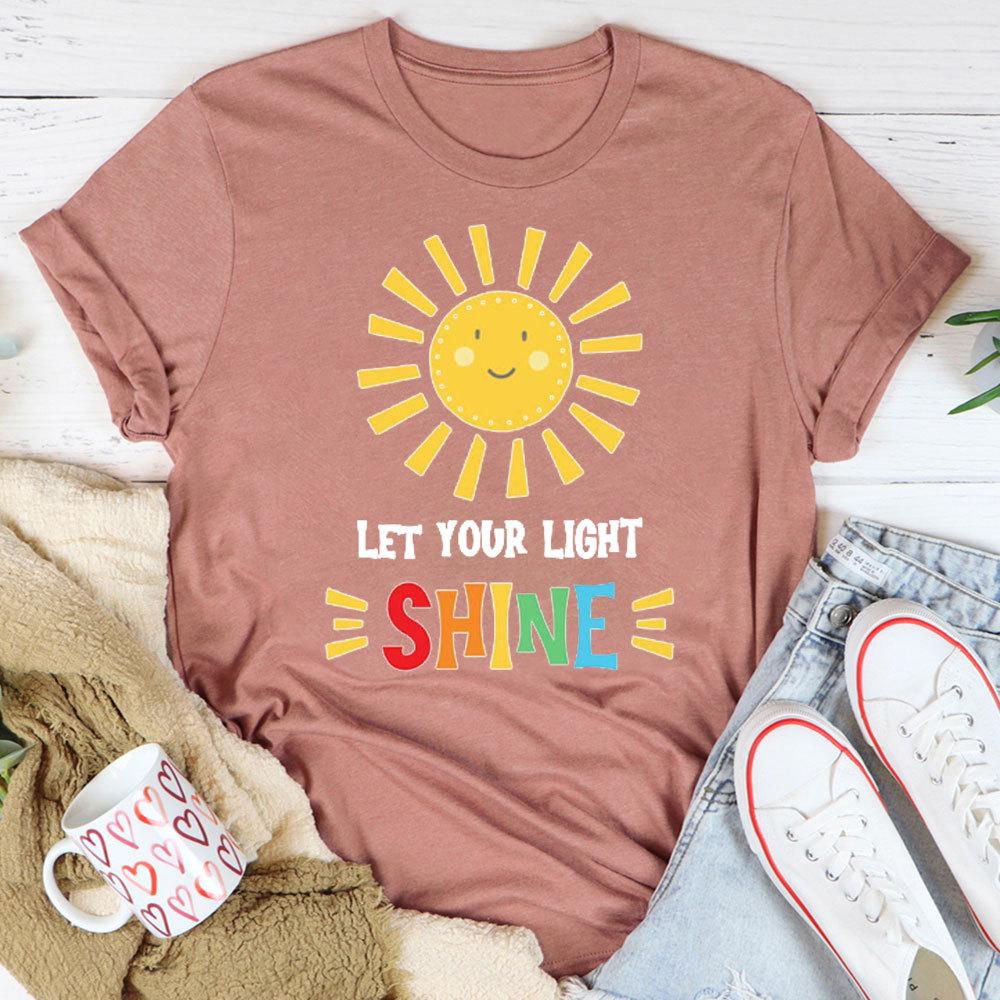 Let Your Light Shine Christian T-Shirt