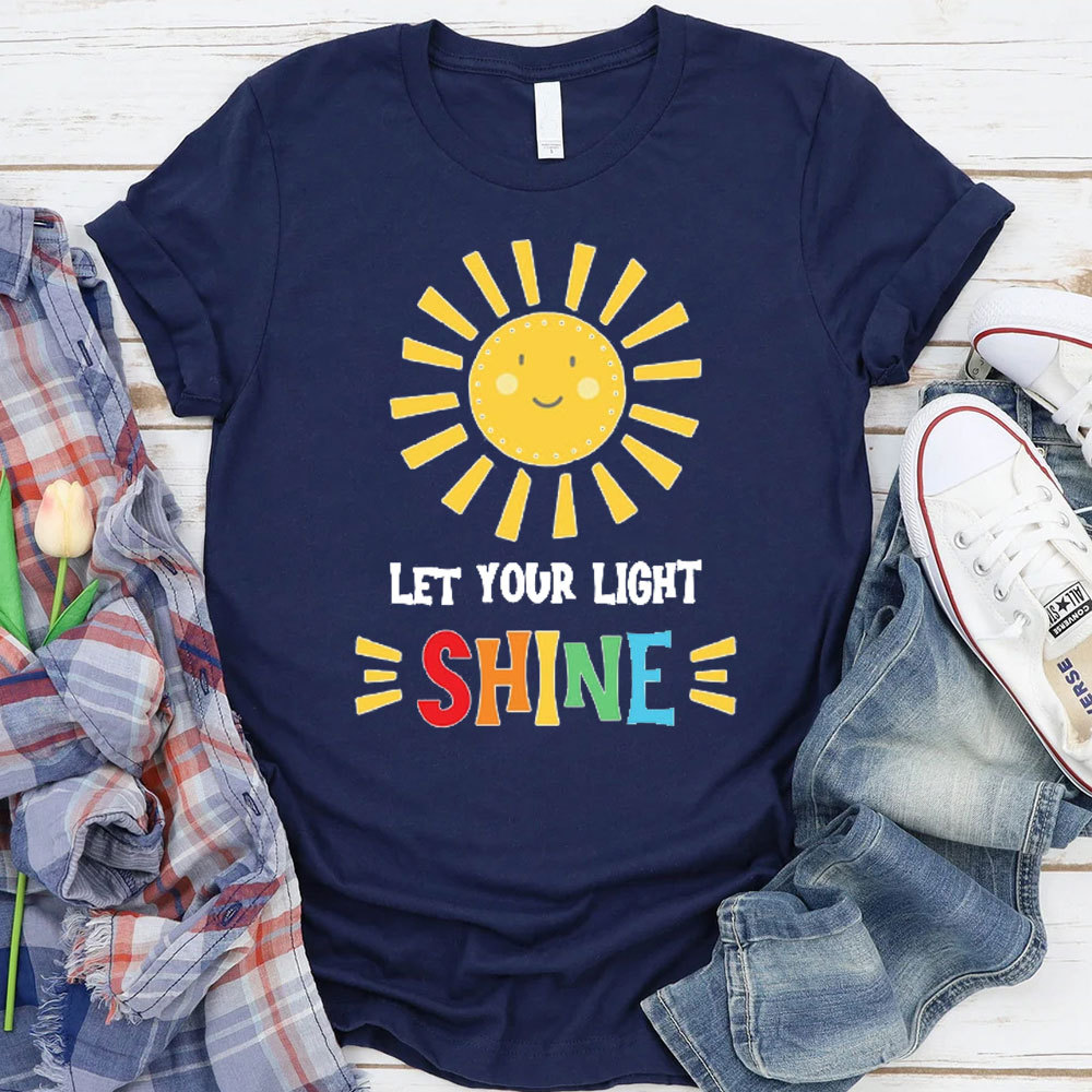 Let Your Light Shine Christian T-Shirt