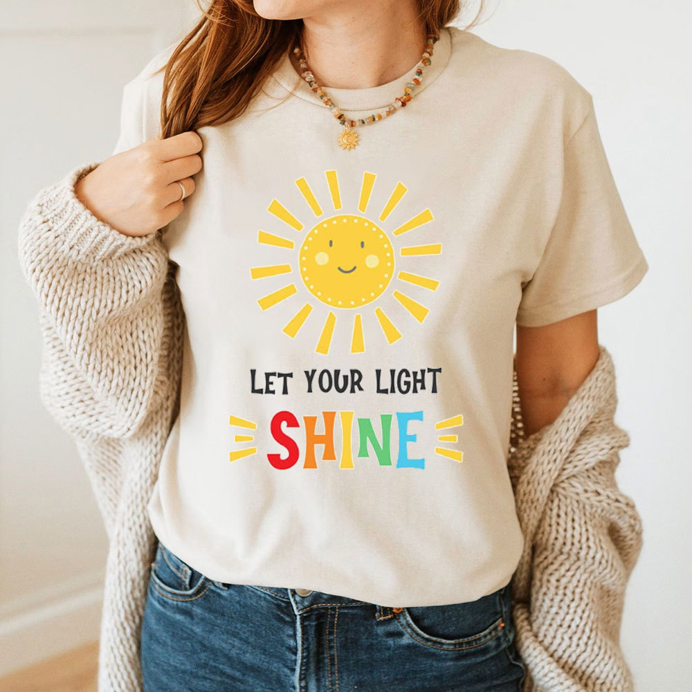 Let Your Light Shine Christian T-Shirt