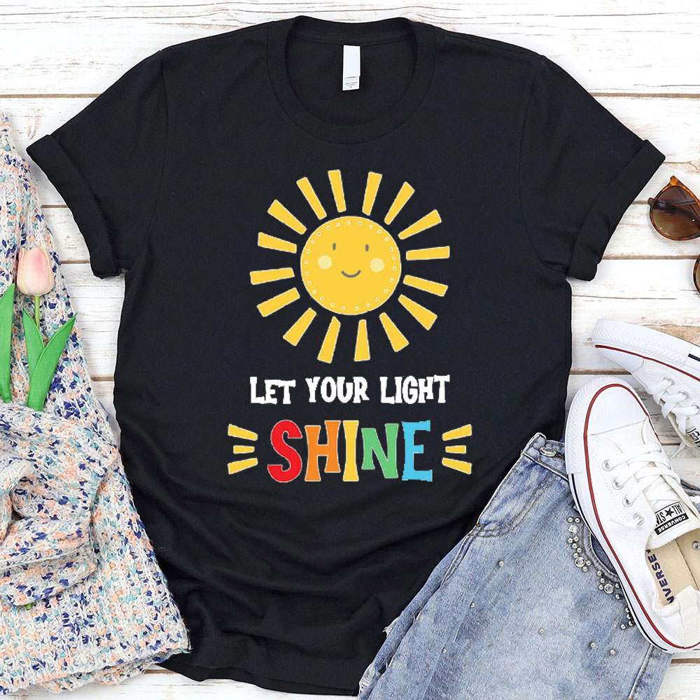 Let Your Light Shine Christian T-Shirt