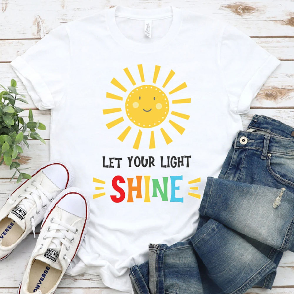 Let Your Light Shine Christian T-Shirt