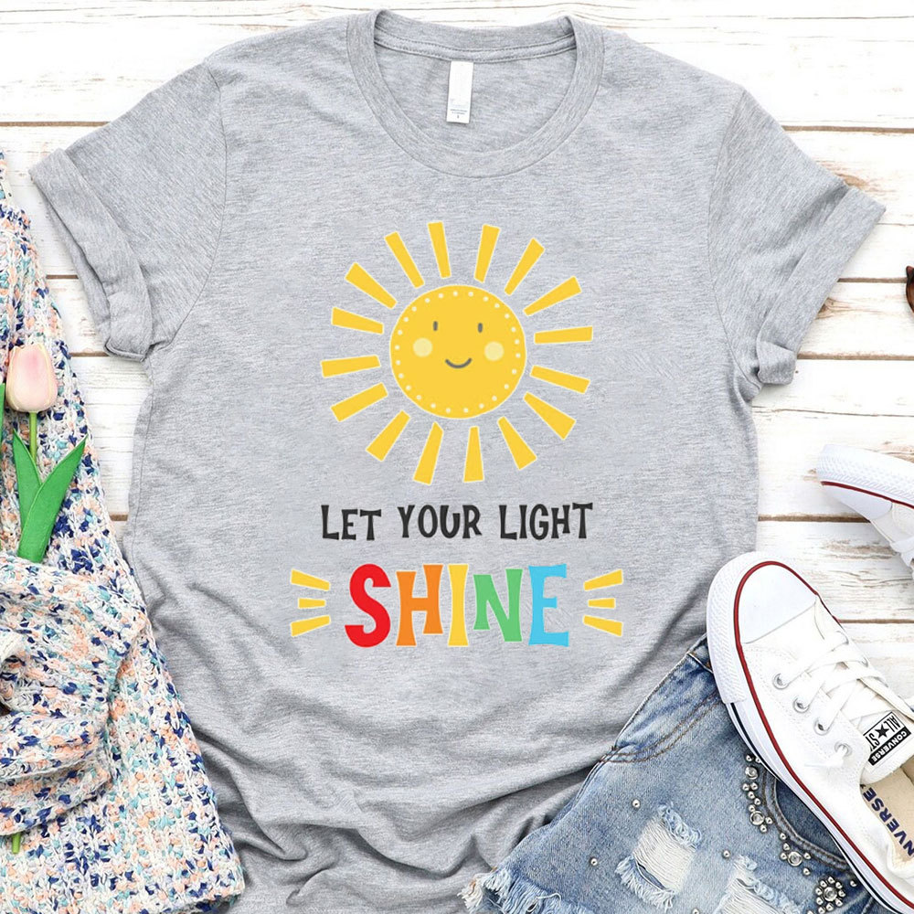 Let Your Light Shine Christian T-Shirt