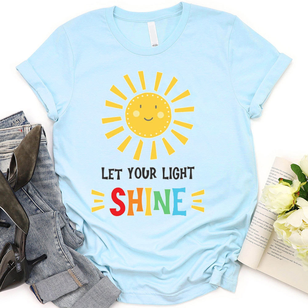 Let Your Light Shine Christian T-Shirt
