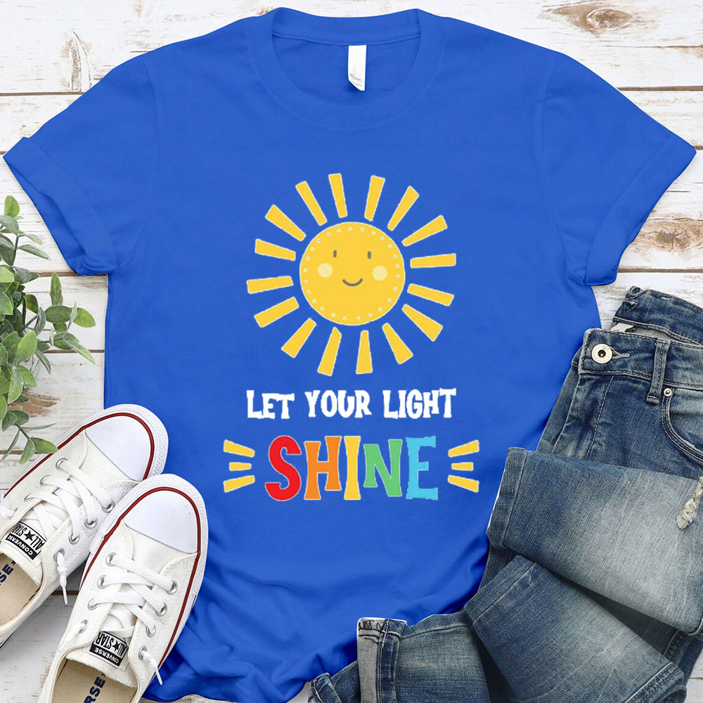 Let Your Light Shine Christian T-Shirt