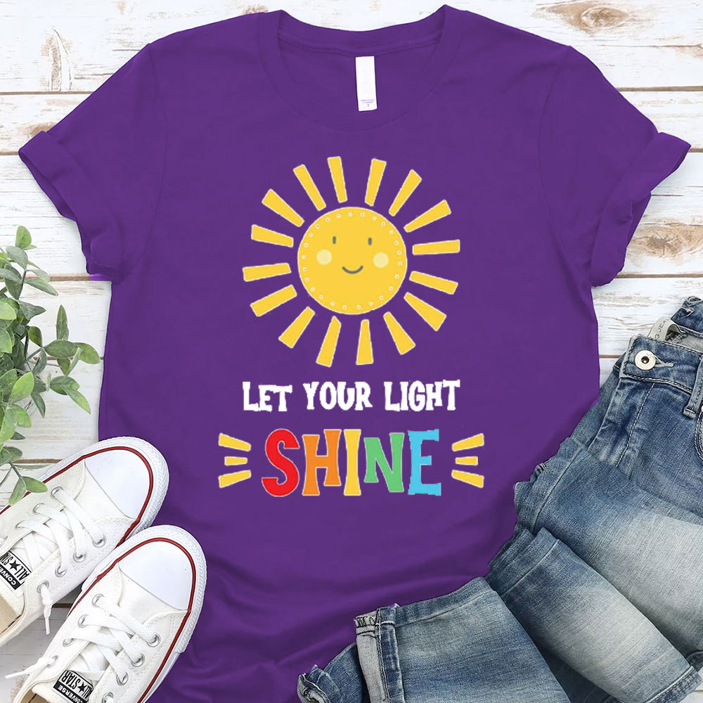 Let Your Light Shine Christian T-Shirt
