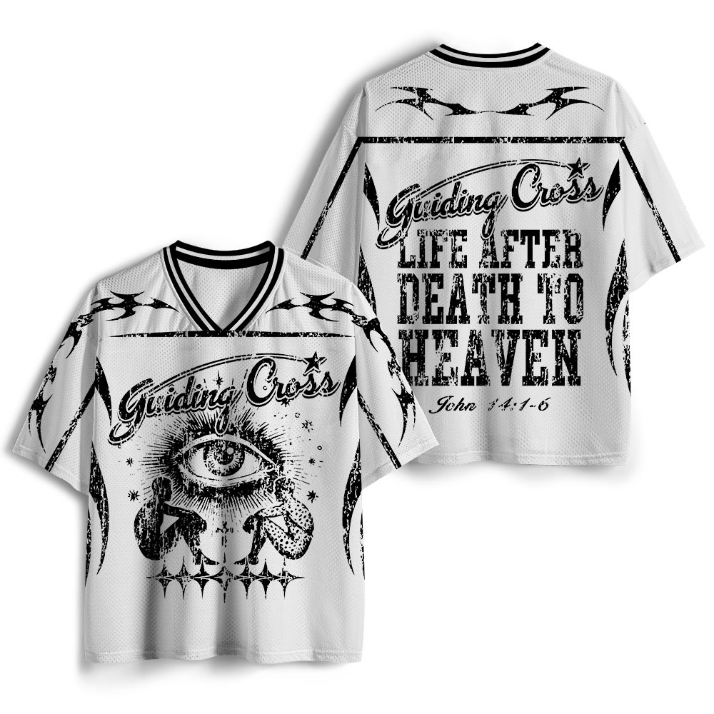 Life After Death To Heaven Christian Mesh Jersey