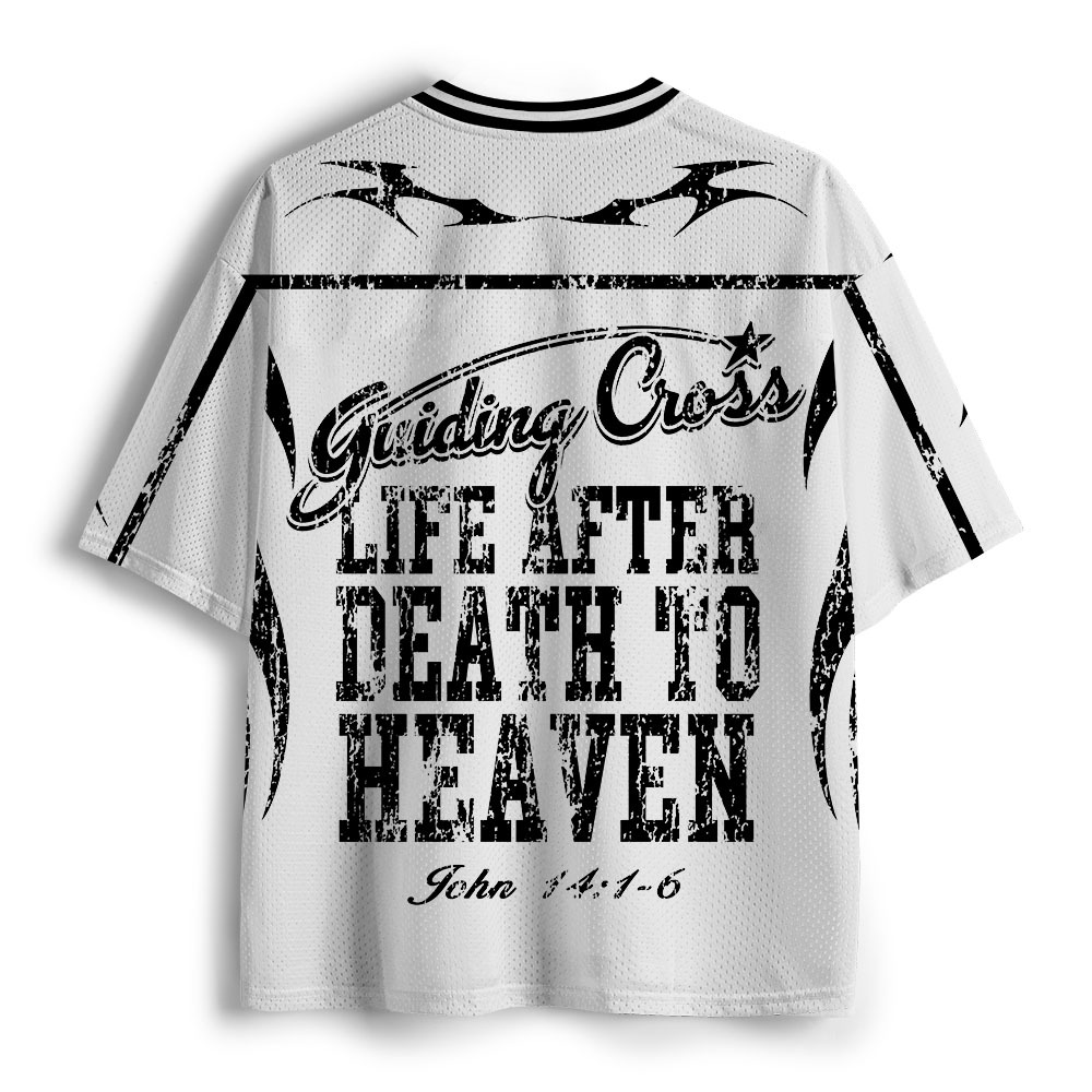 Life After Death To Heaven Christian Mesh Jersey