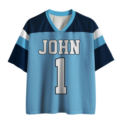 Life Light And Love Christian White Mesh Jersey