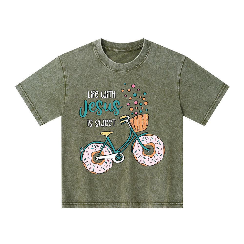 Sample Kid Washed T-Shirt Sale - GuidingCross