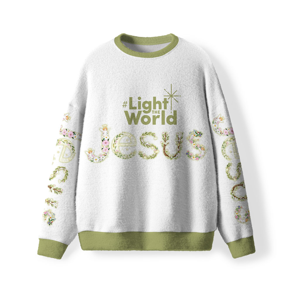 Light Of The World Christian Lightweight Sweater