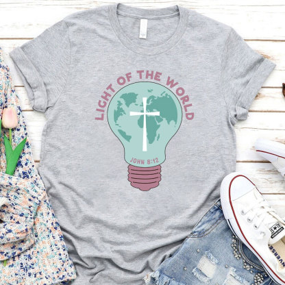 Light Of The World Christian T-Shirt