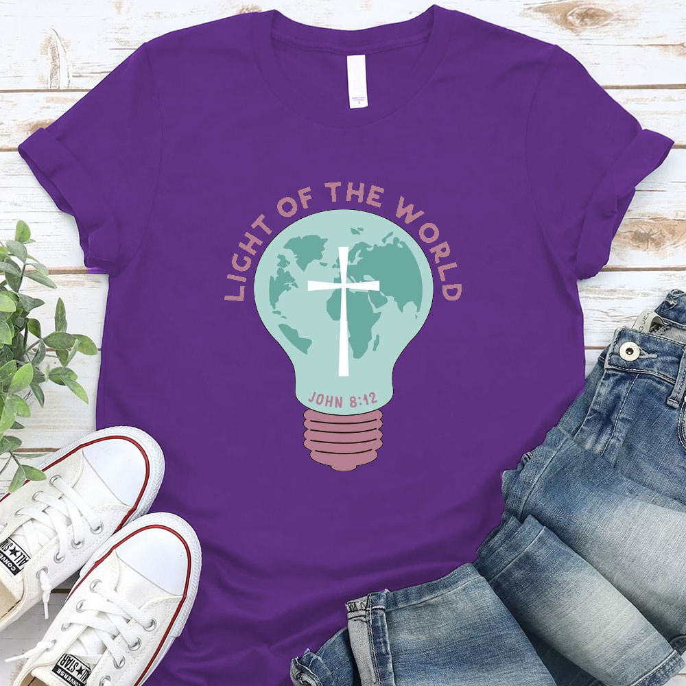 Light Of The World Christian T-Shirt