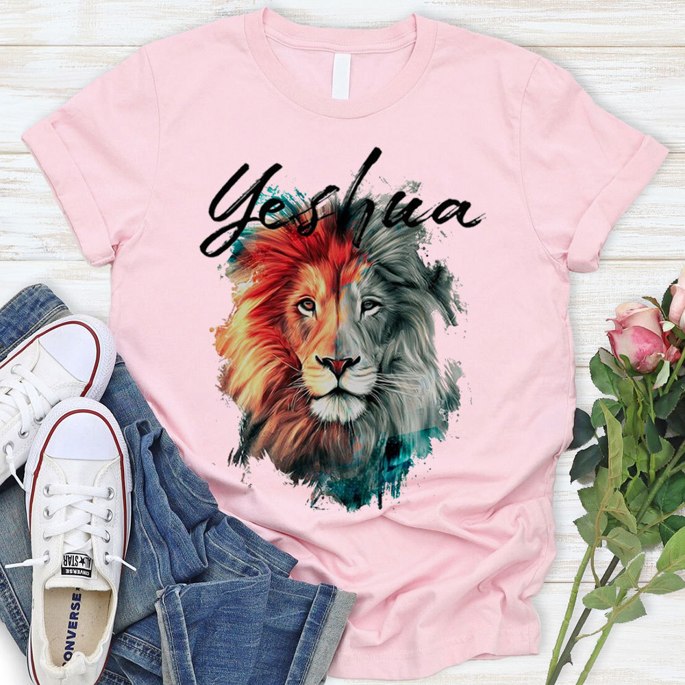 Lion And Yeshua Christian T-Shirt