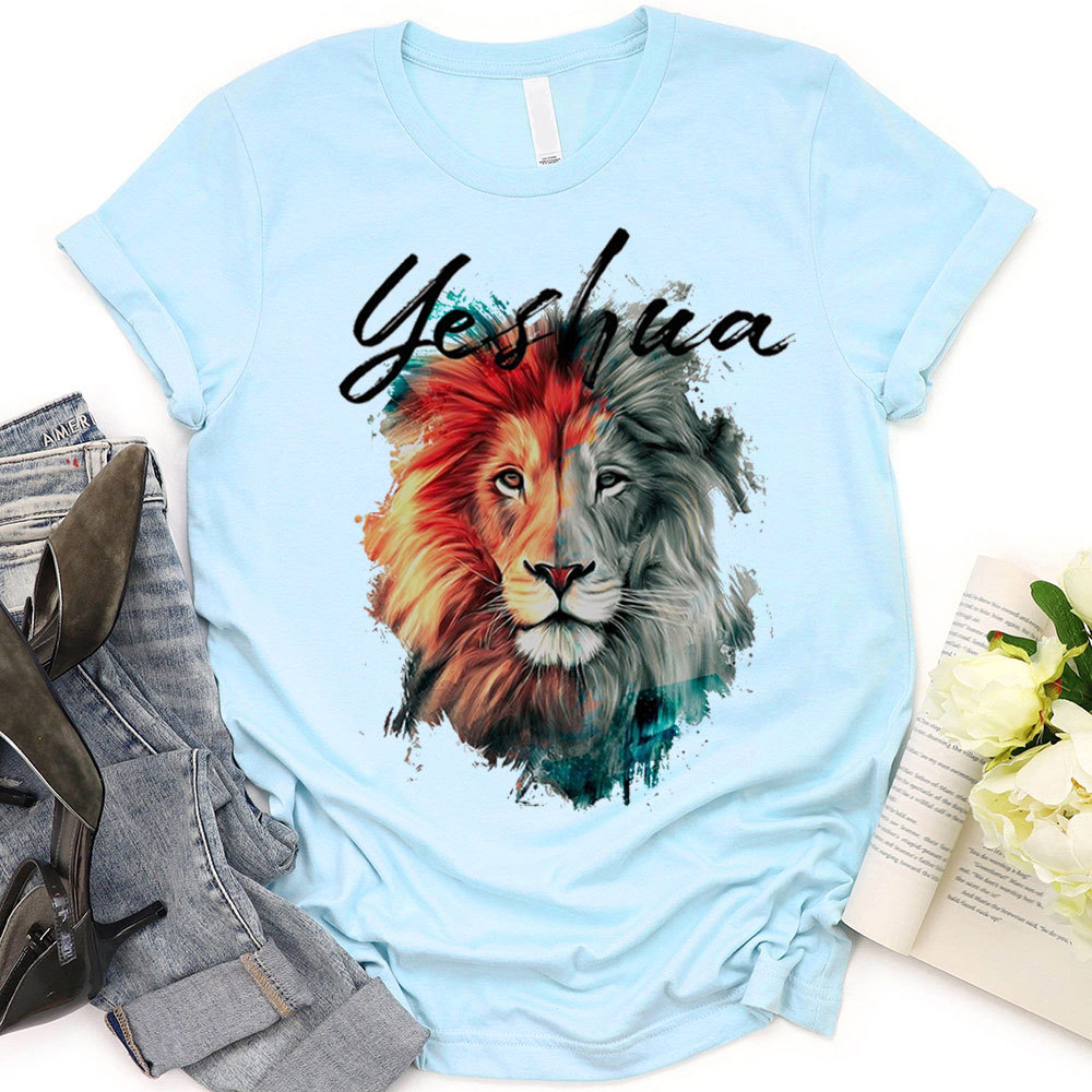 Lion And Yeshua Christian T-Shirt