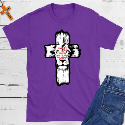 Lion Judah Yeshua Jesus Christian T-Shirt