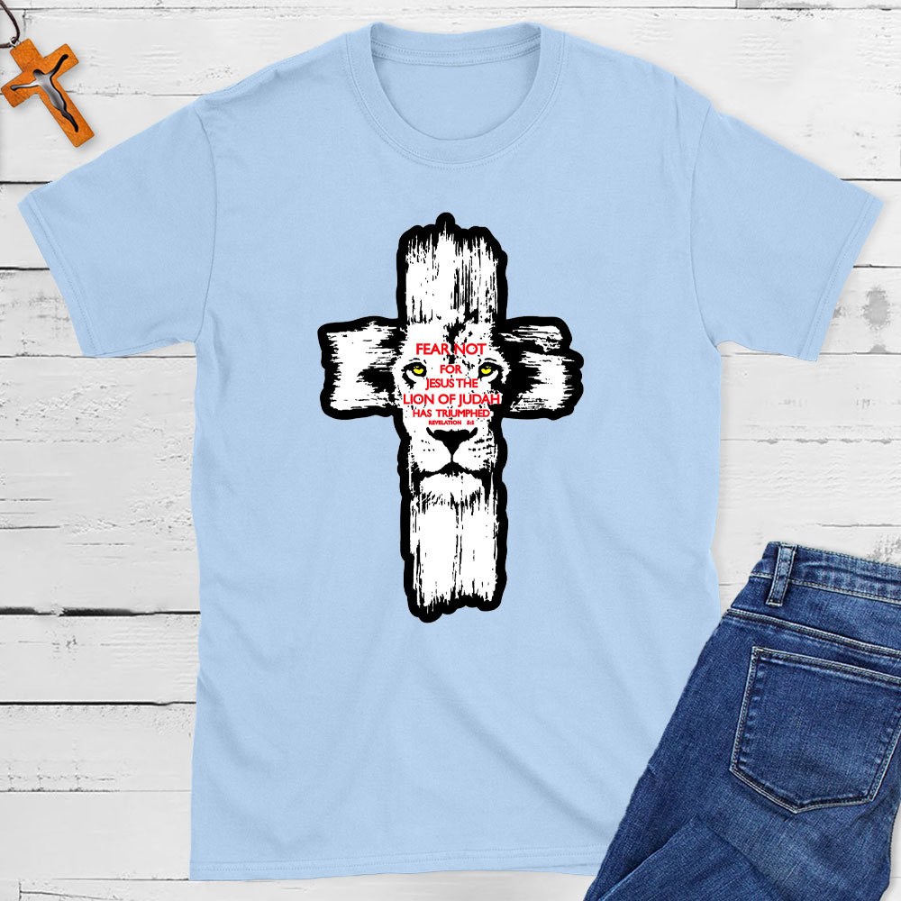 Lion Judah Yeshua Jesus Christian T-Shirt