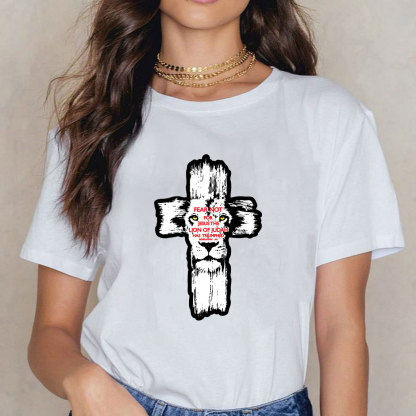Lion Judah Yeshua Jesus Christian T-Shirt