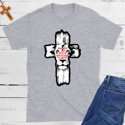 Lion Judah Yeshua Jesus Christian T-Shirt