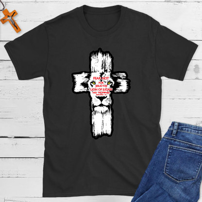 Lion Judah Yeshua Jesus Christian T-Shirt