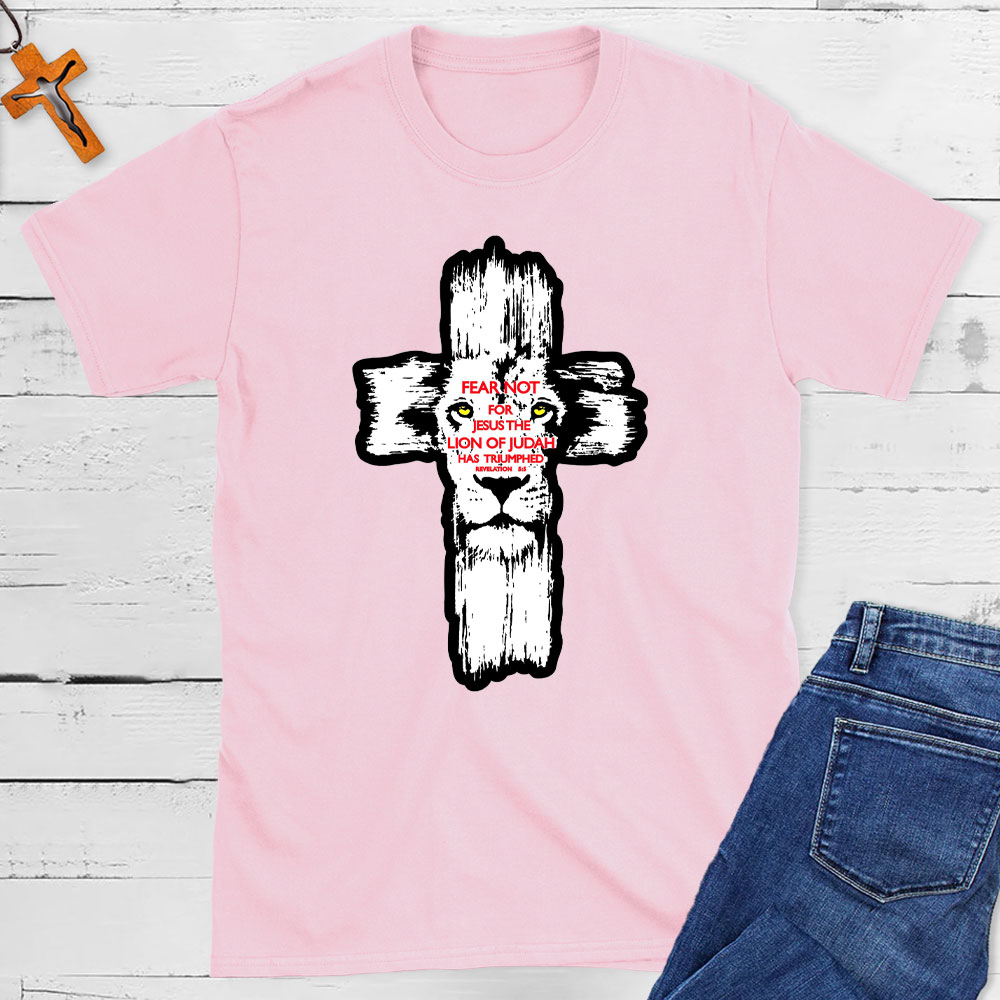 Lion Judah Yeshua Jesus Christian T-Shirt