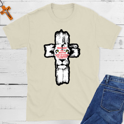 Lion Judah Yeshua Jesus Christian T-Shirt