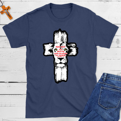 Lion Judah Yeshua Jesus Christian T-Shirt