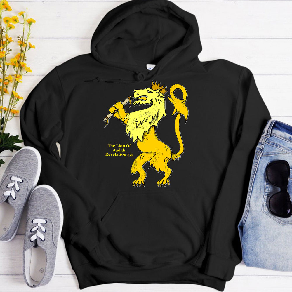 Lion Of Juadh Christian Hoodie