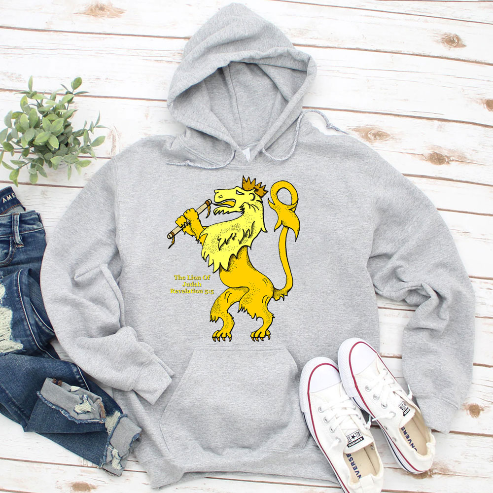 Lion Of Juadh Christian Hoodie