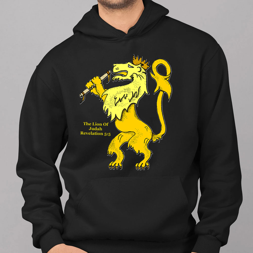 Lion Of Juadh Christian Hoodie