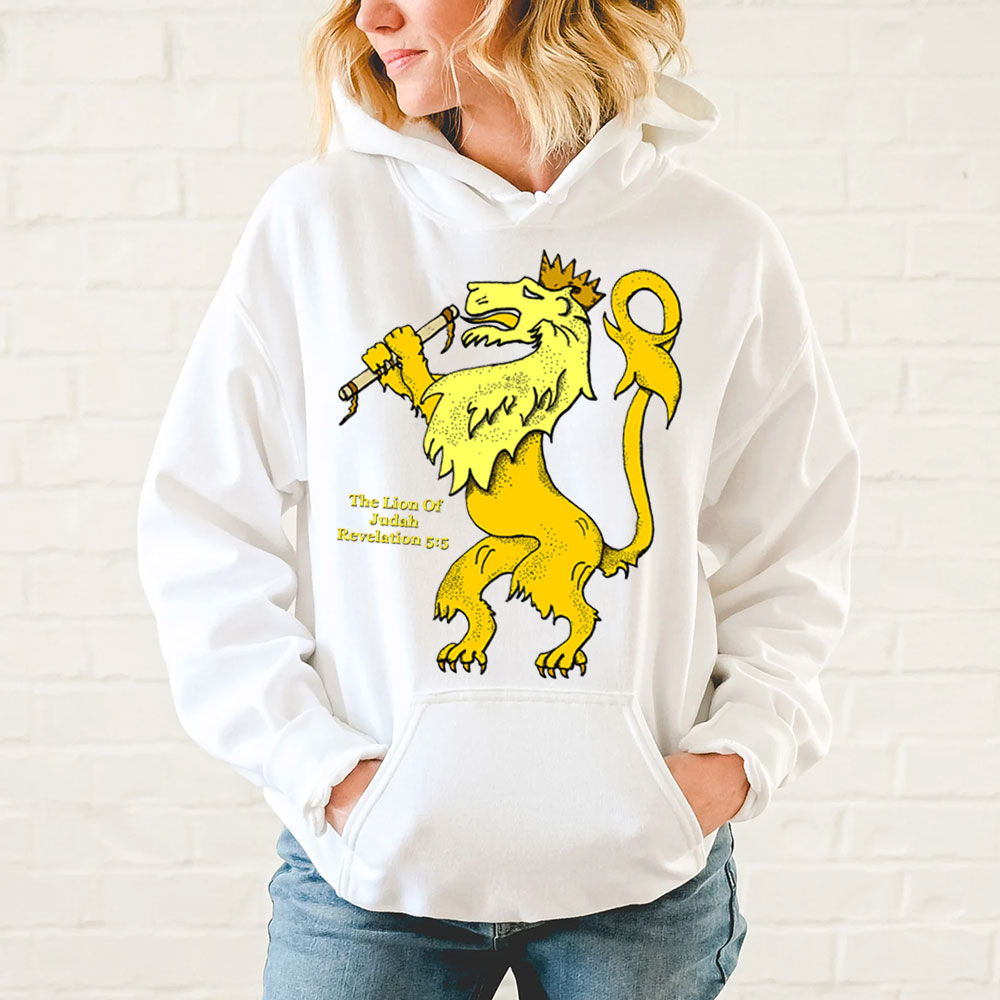 Lion Of Juadh Christian Hoodie