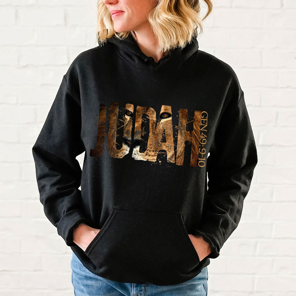 Lion Of Juadh Christian Hoodie