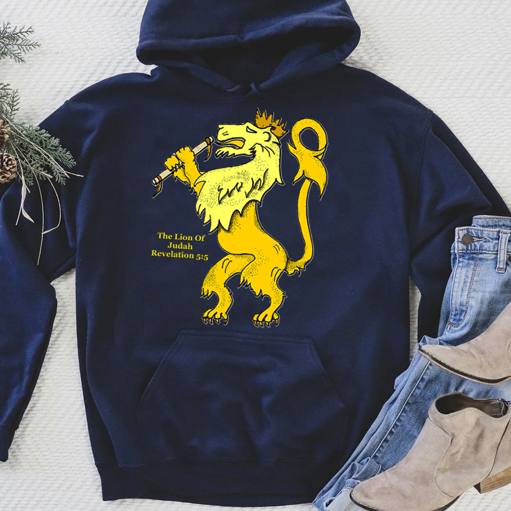 Lion Of Juadh Christian Hoodie