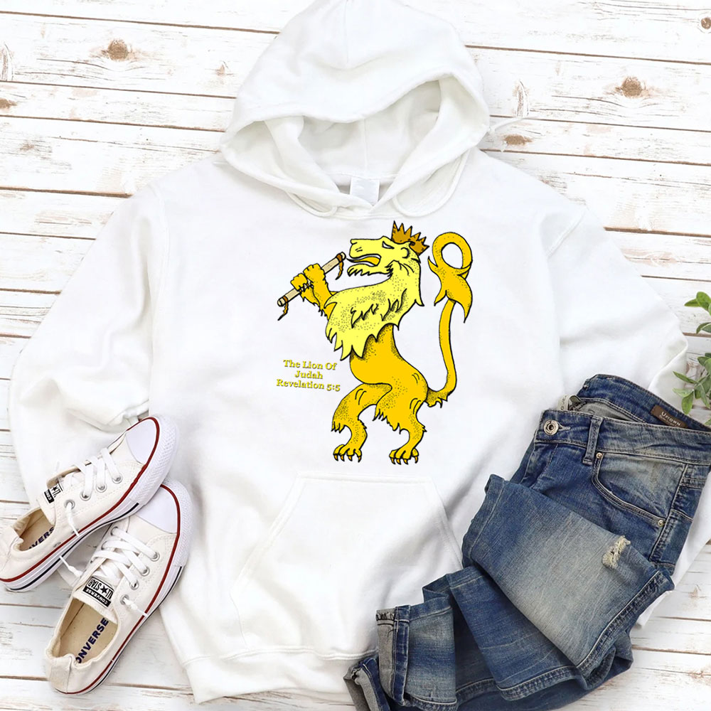 Lion Of Juadh Christian Hoodie