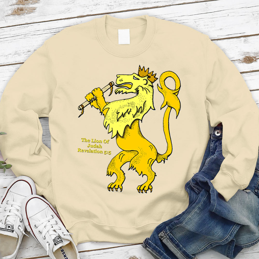 Lion Of Juadh Christian Sweatshirt