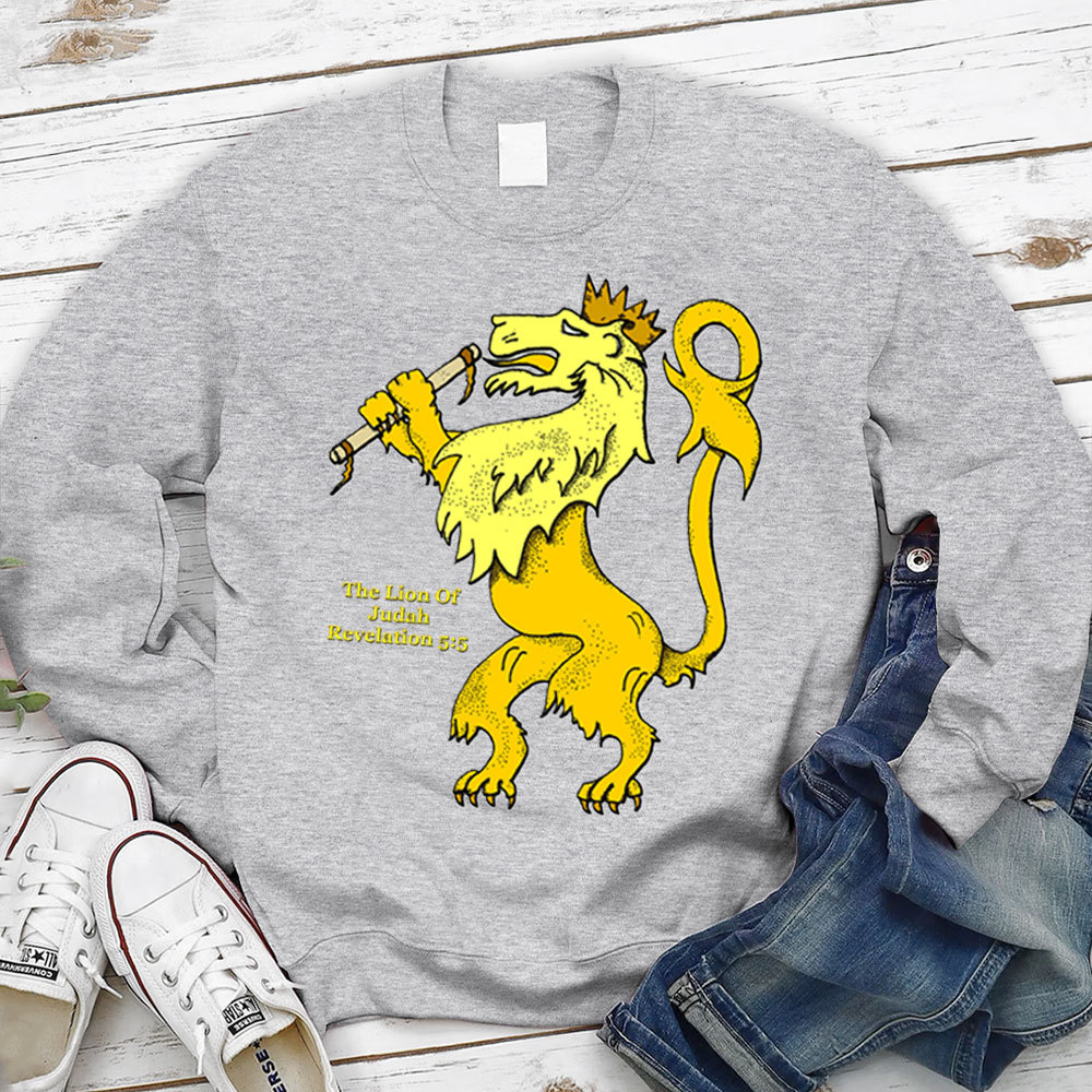 Lion Of Juadh Christian Sweatshirt