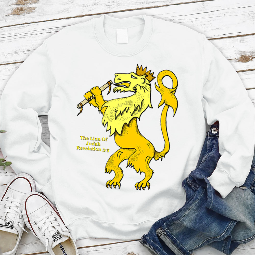 Lion Of Juadh Christian Sweatshirt