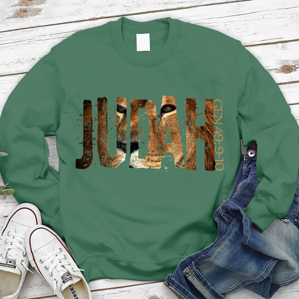 Lion Of Juadh Christian Sweatshirt