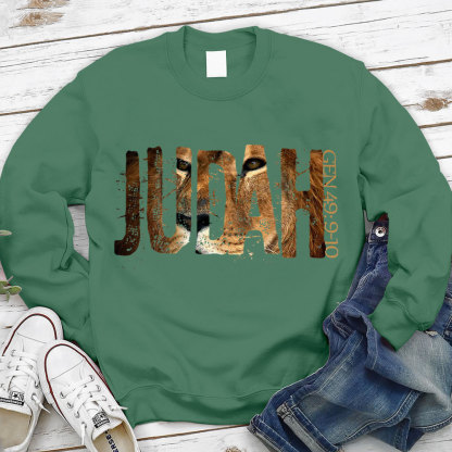 Lion Of Juadh Christian Sweatshirt