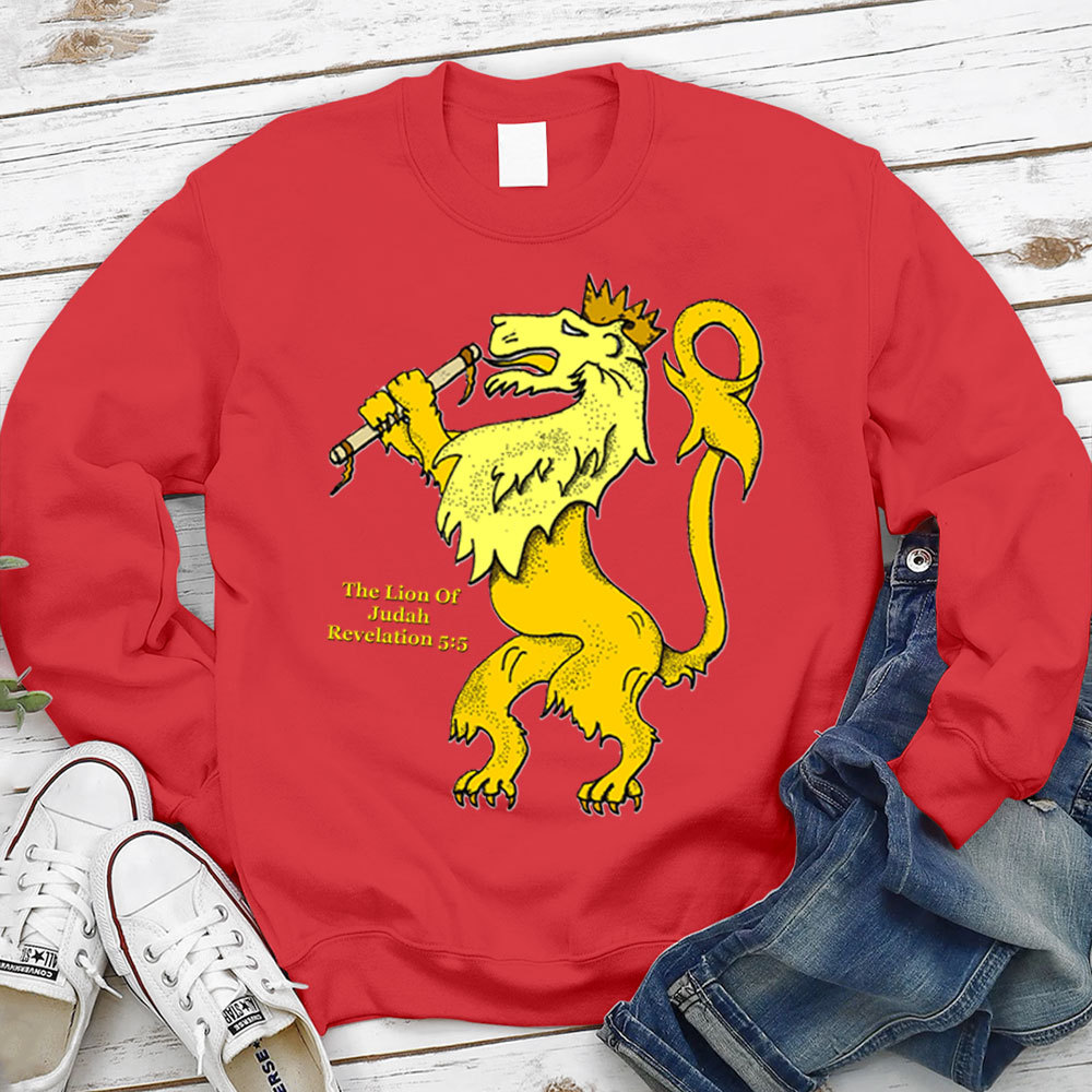 Lion Of Juadh Christian Sweatshirt