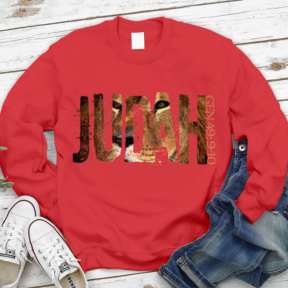 Lion Of Juadh Christian Sweatshirt