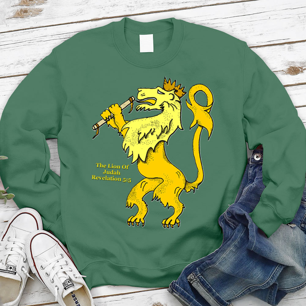 Lion Of Juadh Christian Sweatshirt