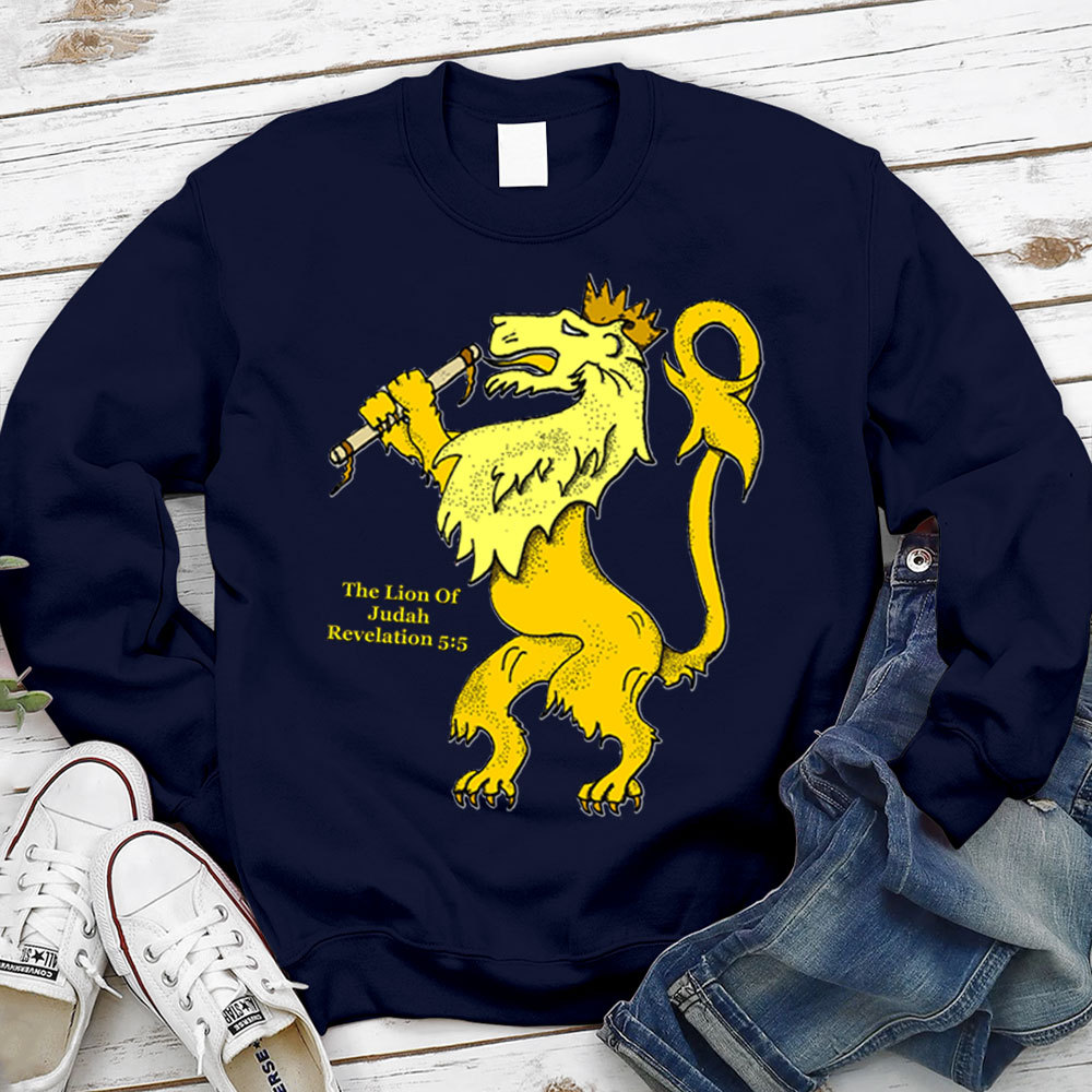 Lion Of Juadh Christian Sweatshirt